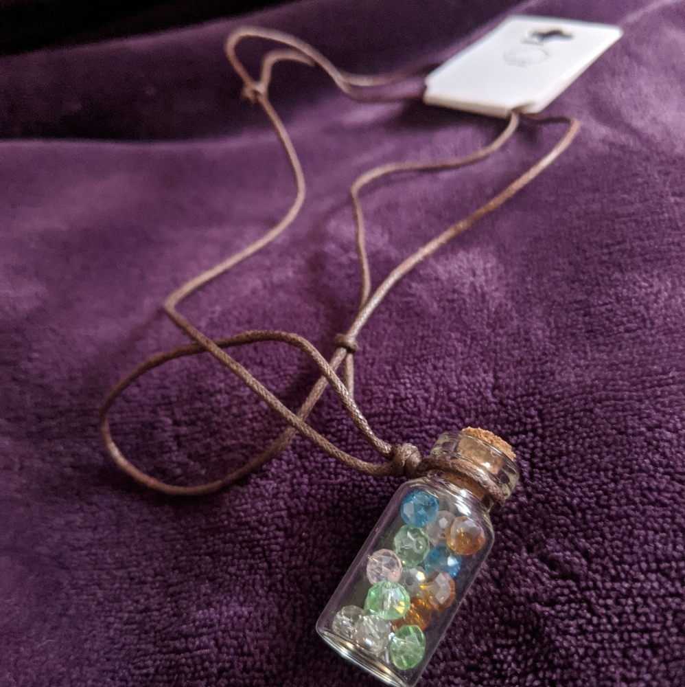 crystals in a bottle 🧜‍♀️
